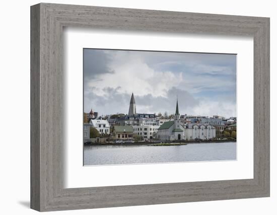 Reykjavik, Iceland, Polar Regions-Michael-Framed Photographic Print