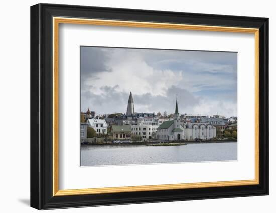 Reykjavik, Iceland, Polar Regions-Michael-Framed Photographic Print