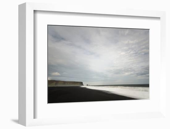 Reynisdrangar Sea Stacks, Reynisfjara, Vik, Iceland, Polar Regions-Bill Ward-Framed Photographic Print