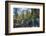 Reynolds Mountain and Virginia Falls, Glacier National Park, Montana, USA-Roddy Scheer-Framed Photographic Print