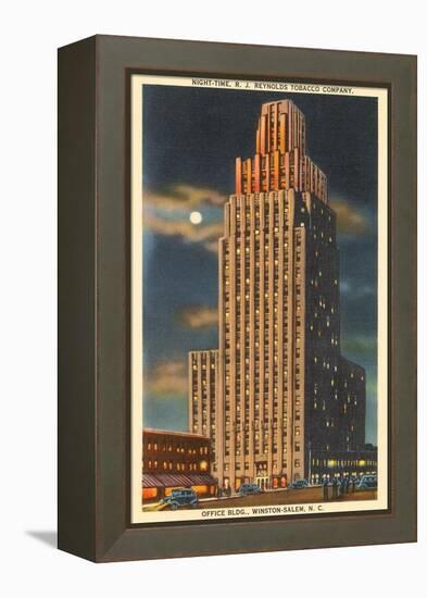 Reynolds Tobacco Building, Winston-Salem, North Carolina-null-Framed Stretched Canvas