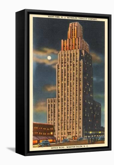 Reynolds Tobacco Building, Winston-Salem, North Carolina-null-Framed Stretched Canvas