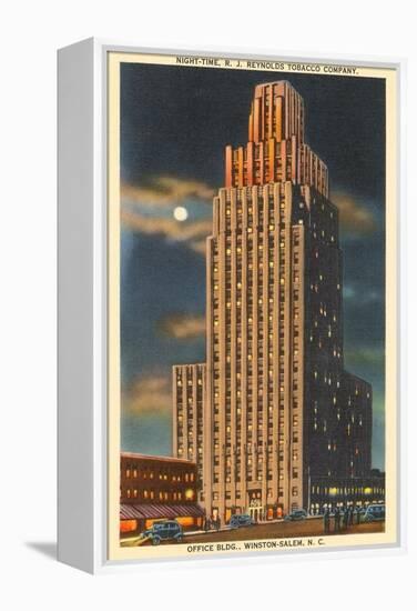 Reynolds Tobacco Building, Winston-Salem, North Carolina-null-Framed Stretched Canvas