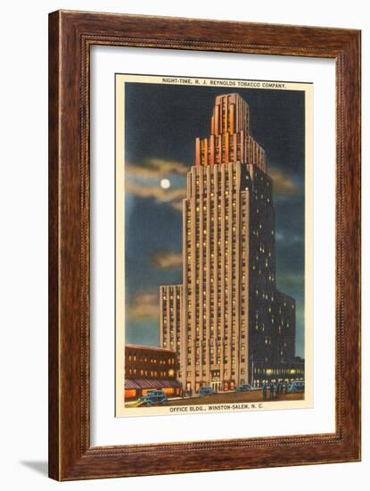 Reynolds Tobacco Building, Winston-Salem, North Carolina-null-Framed Art Print