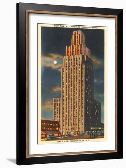 Reynolds Tobacco Building, Winston-Salem, North Carolina-null-Framed Art Print