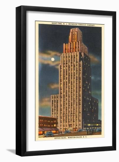 Reynolds Tobacco Building, Winston-Salem, North Carolina-null-Framed Art Print