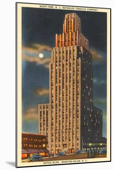 Reynolds Tobacco Building, Winston-Salem, North Carolina-null-Mounted Art Print