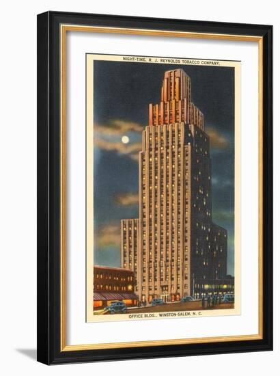 Reynolds Tobacco Building, Winston-Salem, North Carolina-null-Framed Art Print