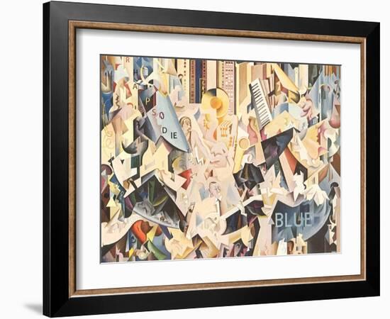 Rhapsody in Blue, 1928-Earl Horter-Framed Giclee Print