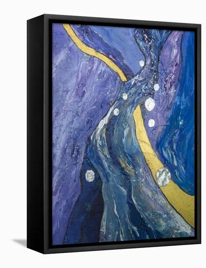 Rhapsody in Blue, 2019 (Acrylic on Canvas)-Margaret Coxall-Framed Premier Image Canvas