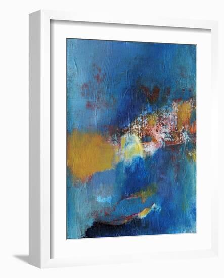 Rhapsody in Blue I-Jodi Fuchs-Framed Art Print