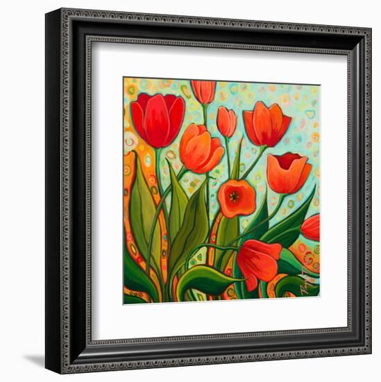 Rhapsody-Peggy Davis-Framed Art Print