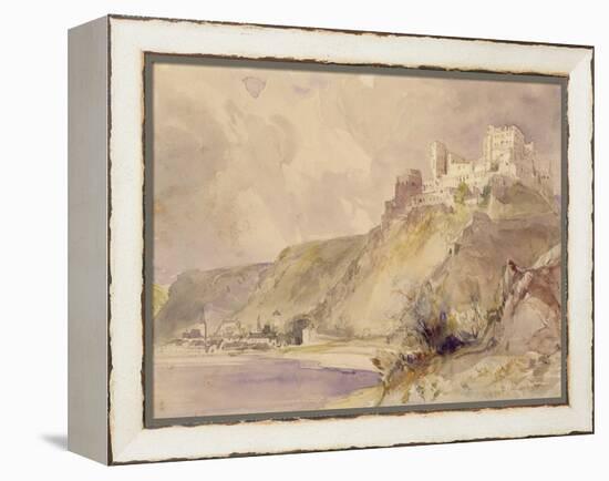 Rheinfels and St. Goar-William Callow-Framed Premier Image Canvas