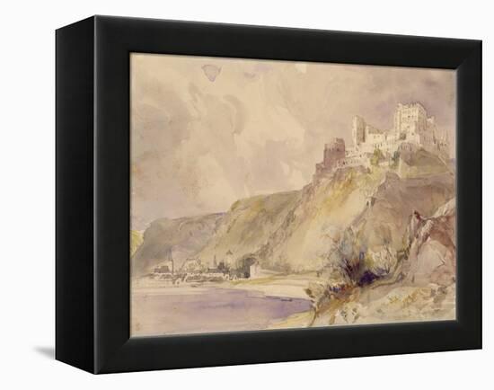 Rheinfels and St. Goar-William Callow-Framed Premier Image Canvas