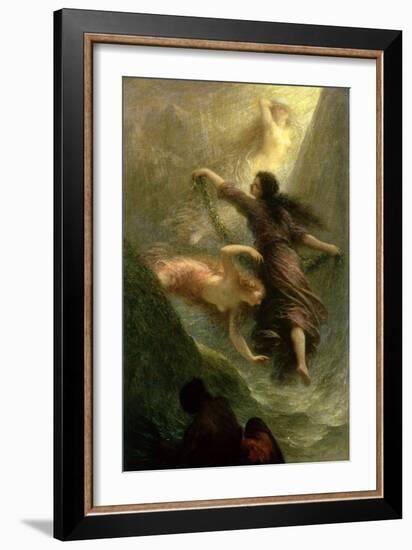 Rheingold, First Scene, 1888-Henri Fantin-Latour-Framed Giclee Print