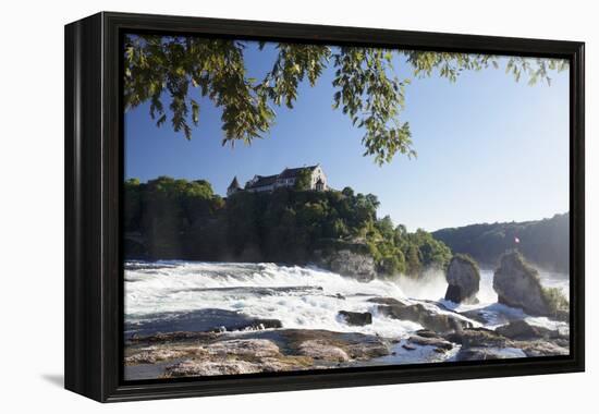 Rhine Falls (Rheinfall) Waterfalls-Markus Lange-Framed Premier Image Canvas