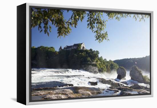 Rhine Falls (Rheinfall) Waterfalls-Markus Lange-Framed Premier Image Canvas