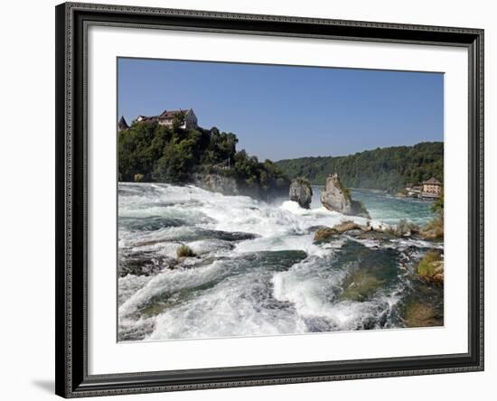 Rhine Falls, Schaffhausen, Switzerland, Europe-Hans Peter Merten-Framed Photographic Print