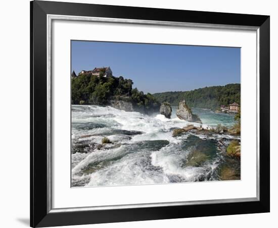 Rhine Falls, Schaffhausen, Switzerland, Europe-Hans Peter Merten-Framed Photographic Print