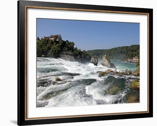 Rhine Falls, Schaffhausen, Switzerland, Europe-Hans Peter Merten-Framed Photographic Print