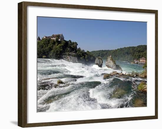 Rhine Falls, Schaffhausen, Switzerland, Europe-Hans Peter Merten-Framed Photographic Print