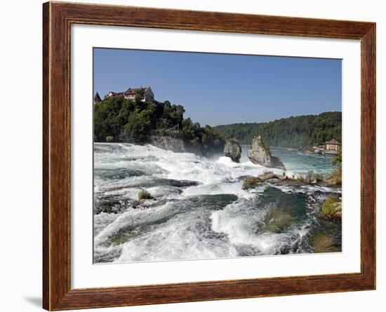 Rhine Falls, Schaffhausen, Switzerland, Europe-Hans Peter Merten-Framed Photographic Print