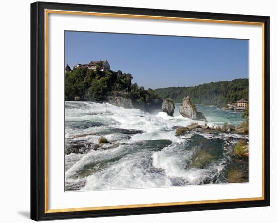 Rhine Falls, Schaffhausen, Switzerland, Europe-Hans Peter Merten-Framed Photographic Print