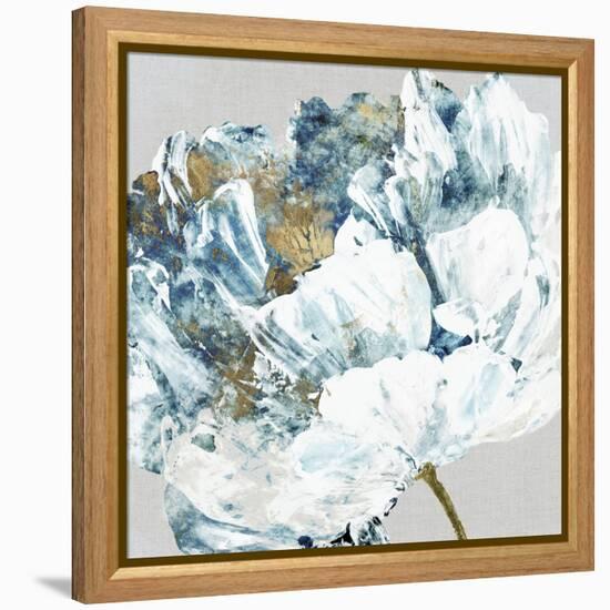 Rhinestone Flower II-Eva Watts-Framed Stretched Canvas