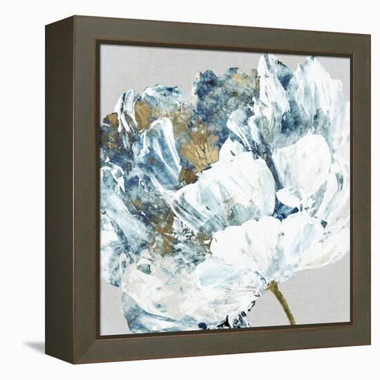 Rhinestone Flower II-Eva Watts-Framed Stretched Canvas