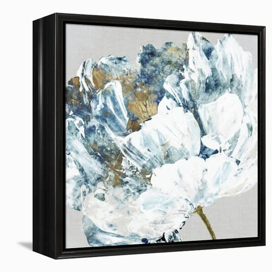 Rhinestone Flower II-Eva Watts-Framed Stretched Canvas