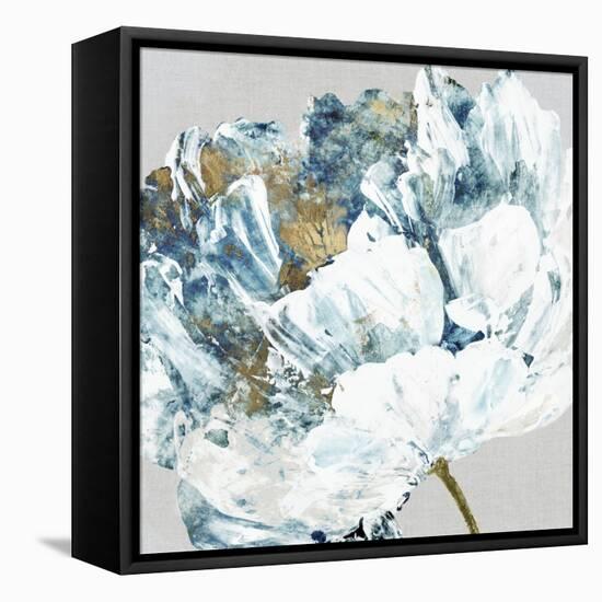 Rhinestone Flower II-Eva Watts-Framed Stretched Canvas