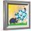 Rhino Family-Z Studio-Framed Art Print