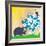 Rhino Family-Z Studio-Framed Art Print