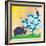 Rhino Family-Z Studio-Framed Art Print