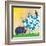 Rhino Family-Z Studio-Framed Art Print