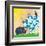 Rhino Family-Z Studio-Framed Art Print