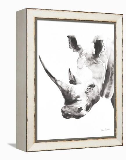 Rhino Gray Crop-Aimee Del Valle-Framed Stretched Canvas