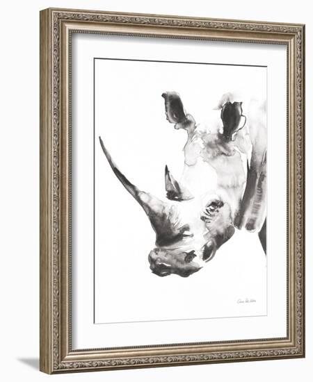 Rhino Gray Crop-Aimee Del Valle-Framed Art Print