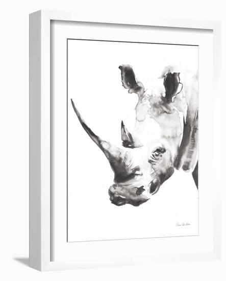 Rhino Gray Crop-Aimee Del Valle-Framed Art Print