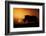 Rhino Sunrise-Mario Moreno-Framed Photographic Print