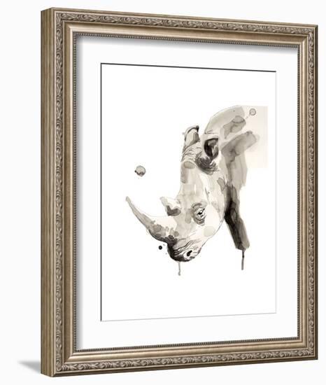 Rhino-Philippe Debongnie-Framed Art Print