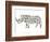 Rhino-Louise Tate-Framed Giclee Print