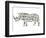 Rhino-Louise Tate-Framed Giclee Print