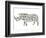 Rhino-Louise Tate-Framed Giclee Print