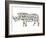 Rhino-Louise Tate-Framed Giclee Print