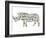 Rhino-Louise Tate-Framed Giclee Print