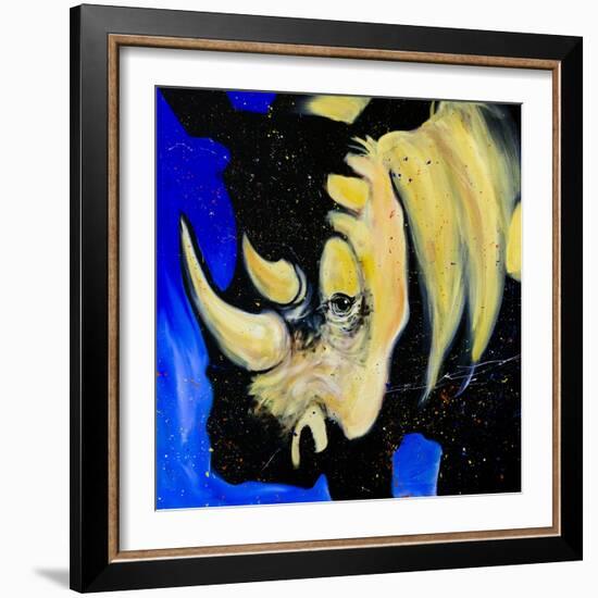 Rhino-null-Framed Art Print