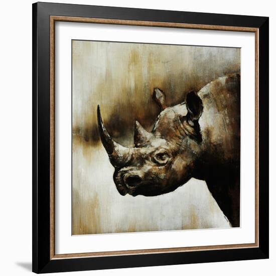 Rhino-Sydney Edmunds-Framed Giclee Print