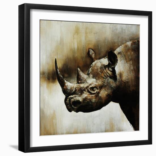 Rhino-Sydney Edmunds-Framed Giclee Print