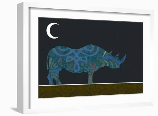 Rhino-Teofilo Olivieri-Framed Giclee Print